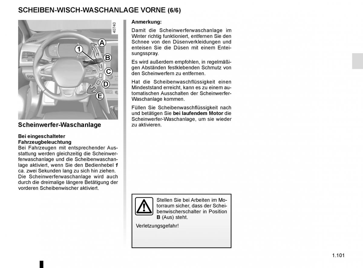 Renault Megane IV 4 Handbuch / page 107