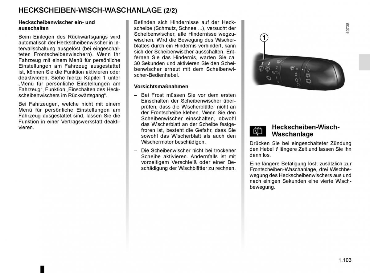 Renault Megane IV 4 Handbuch / page 109