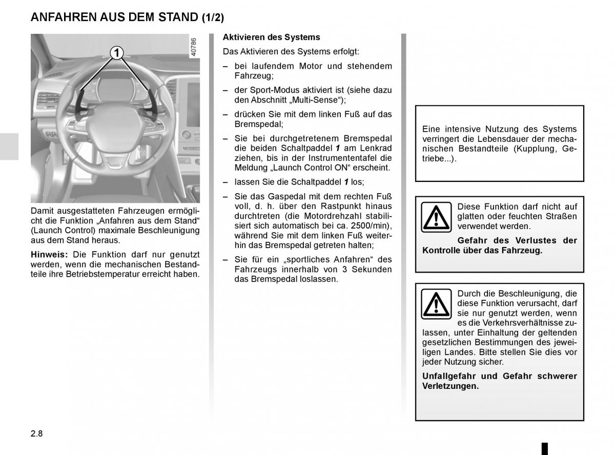 Renault Megane IV 4 Handbuch / page 120