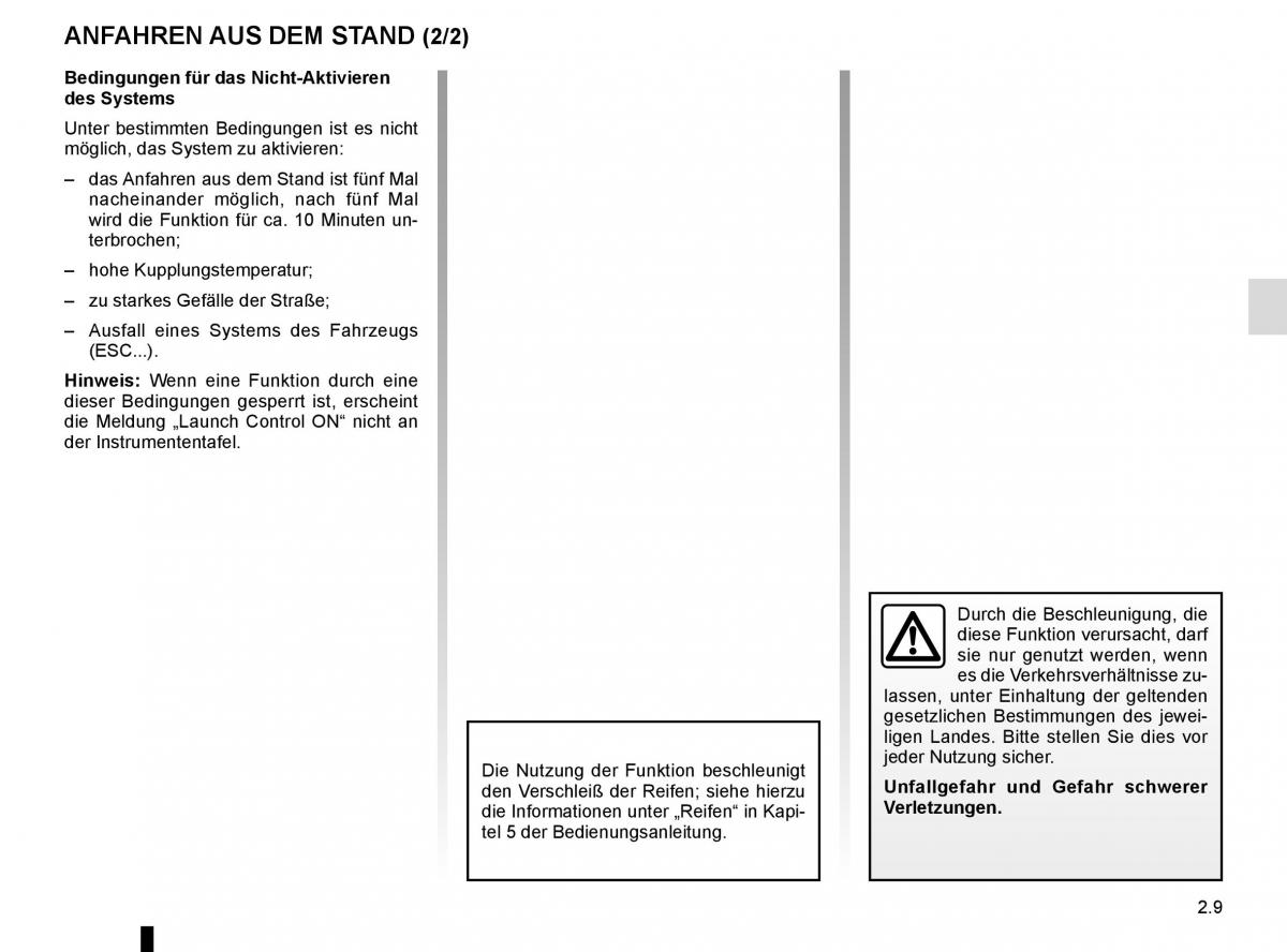 Renault Megane IV 4 Handbuch / page 121