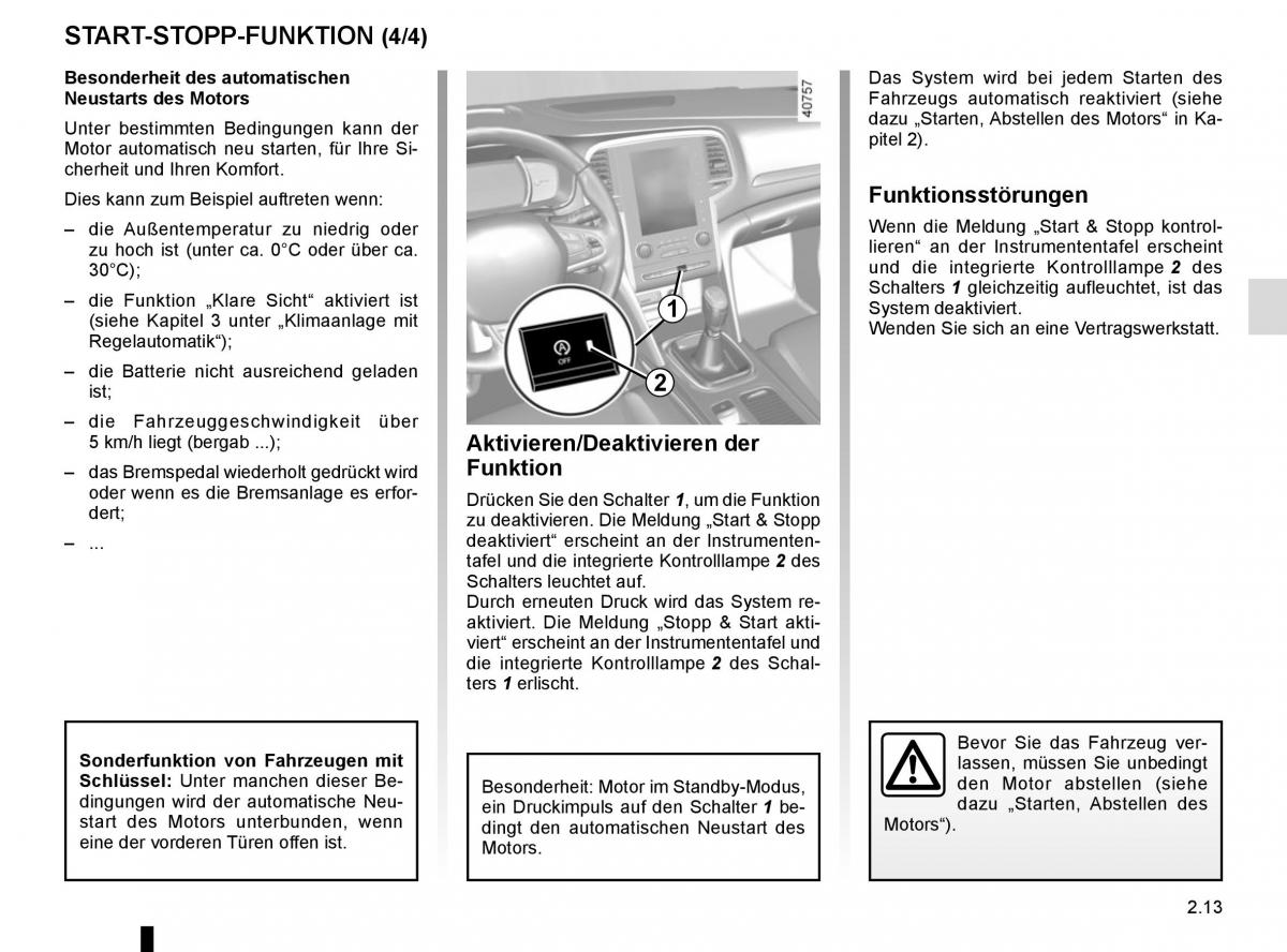 Renault Megane IV 4 Handbuch / page 125