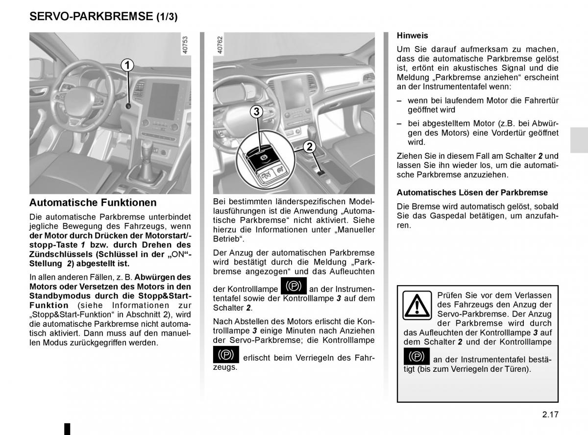 Renault Megane IV 4 Handbuch / page 129