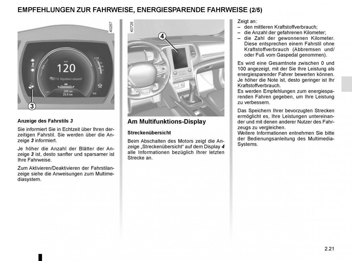 Renault Megane IV 4 Handbuch / page 133