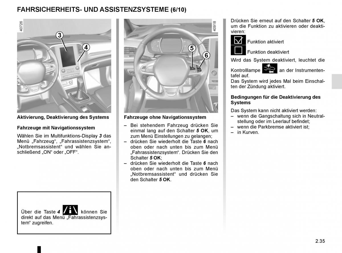 Renault Megane IV 4 Handbuch / page 147