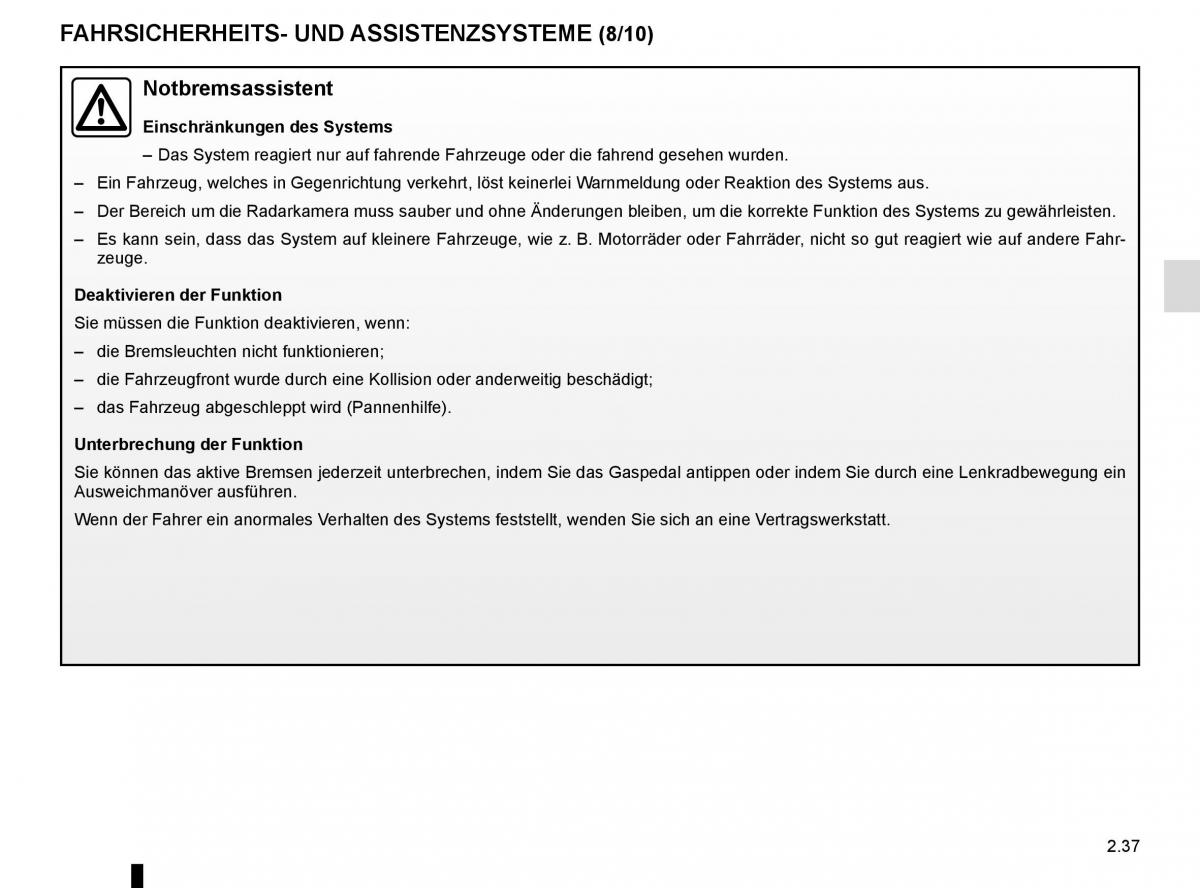 Renault Megane IV 4 Handbuch / page 149