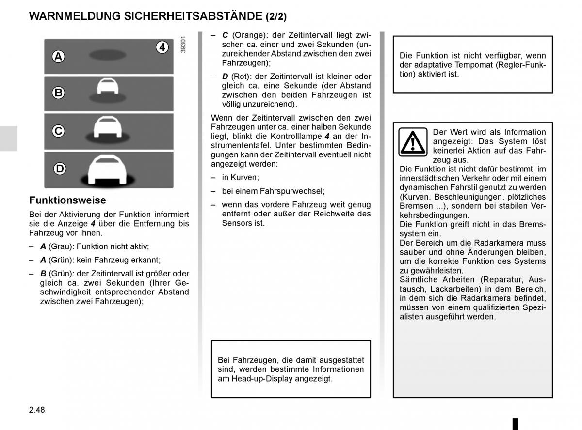 Renault Megane IV 4 Handbuch / page 160