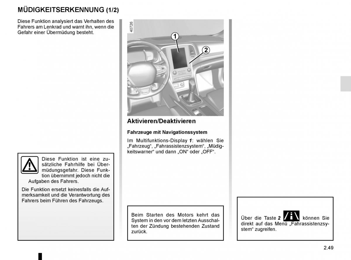 Renault Megane IV 4 Handbuch / page 161