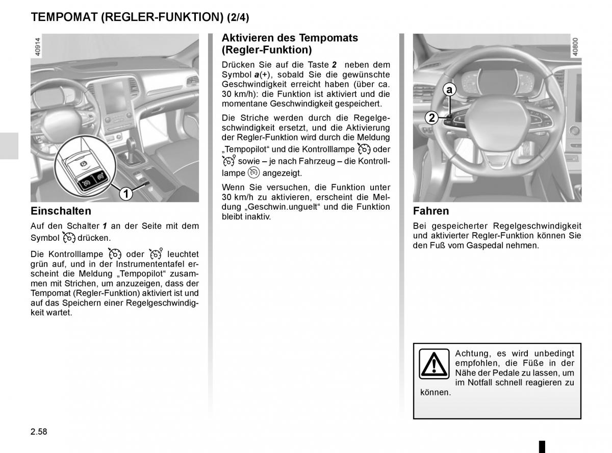 Renault Megane IV 4 Handbuch / page 170