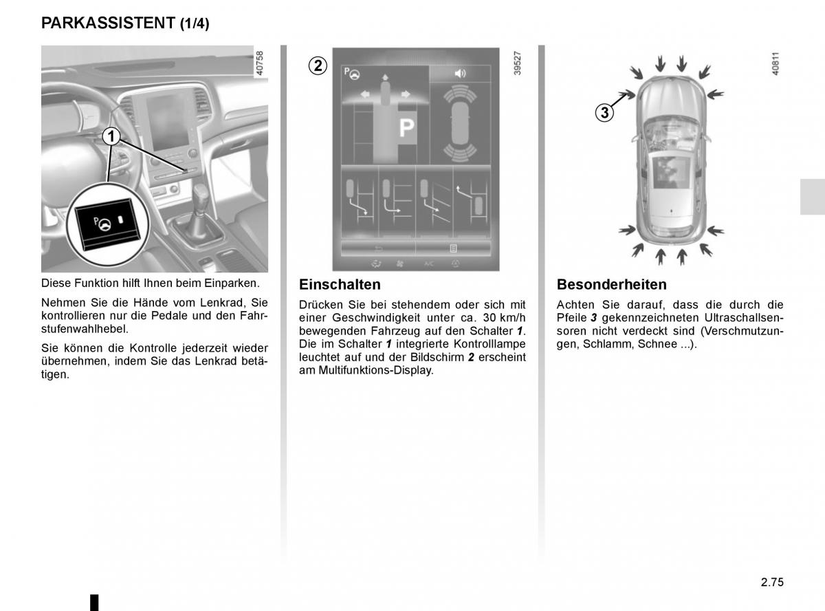 Renault Megane IV 4 Handbuch / page 187