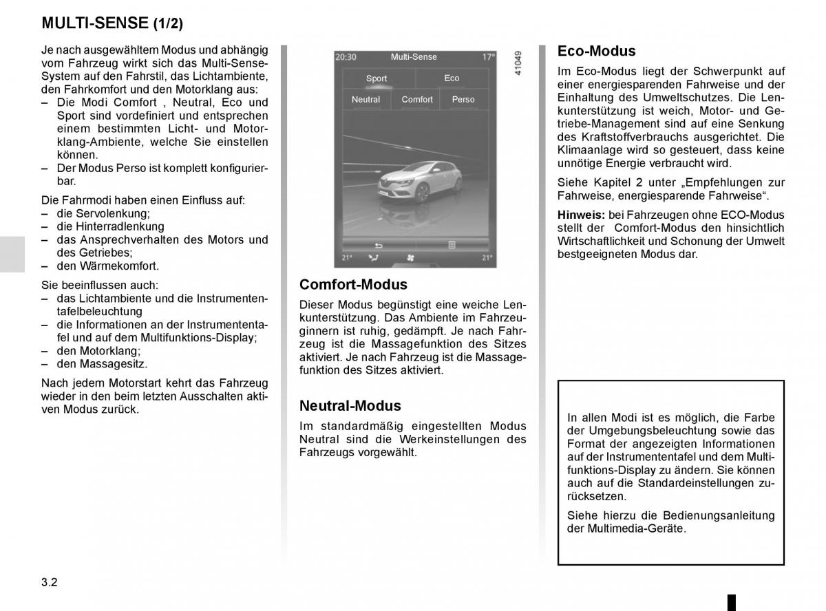 Renault Megane IV 4 Handbuch / page 196