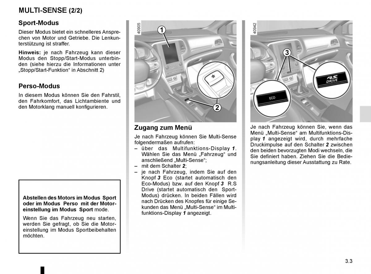 Renault Megane IV 4 Handbuch / page 197