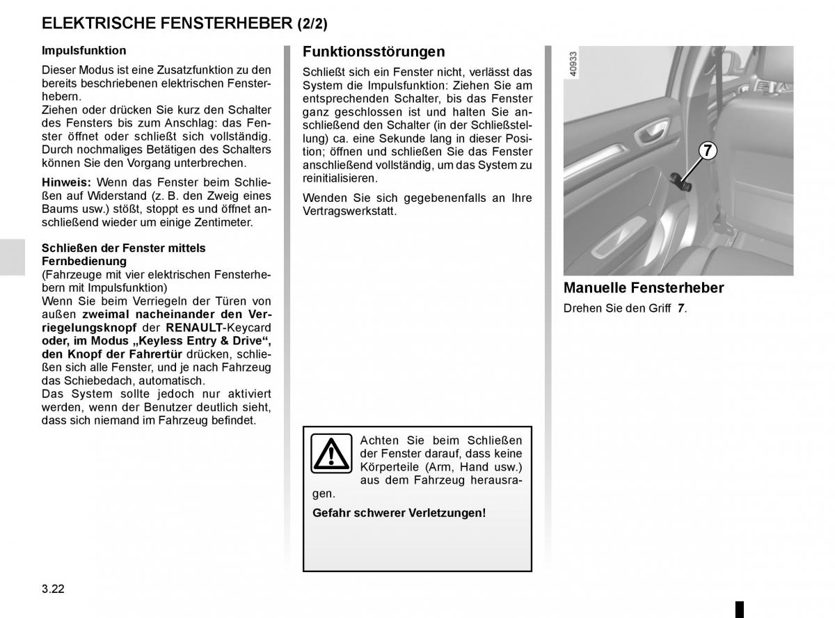 Renault Megane IV 4 Handbuch / page 216