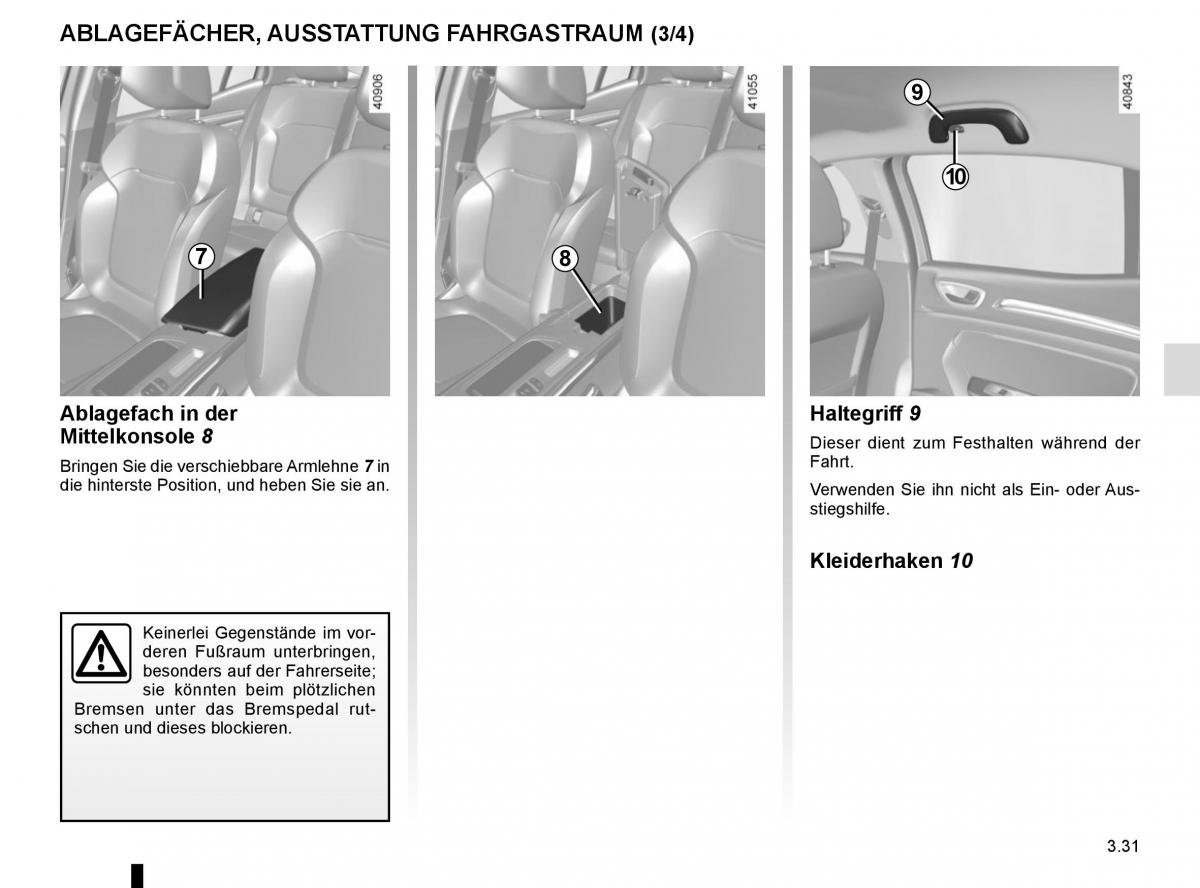 Renault Megane IV 4 Handbuch / page 225