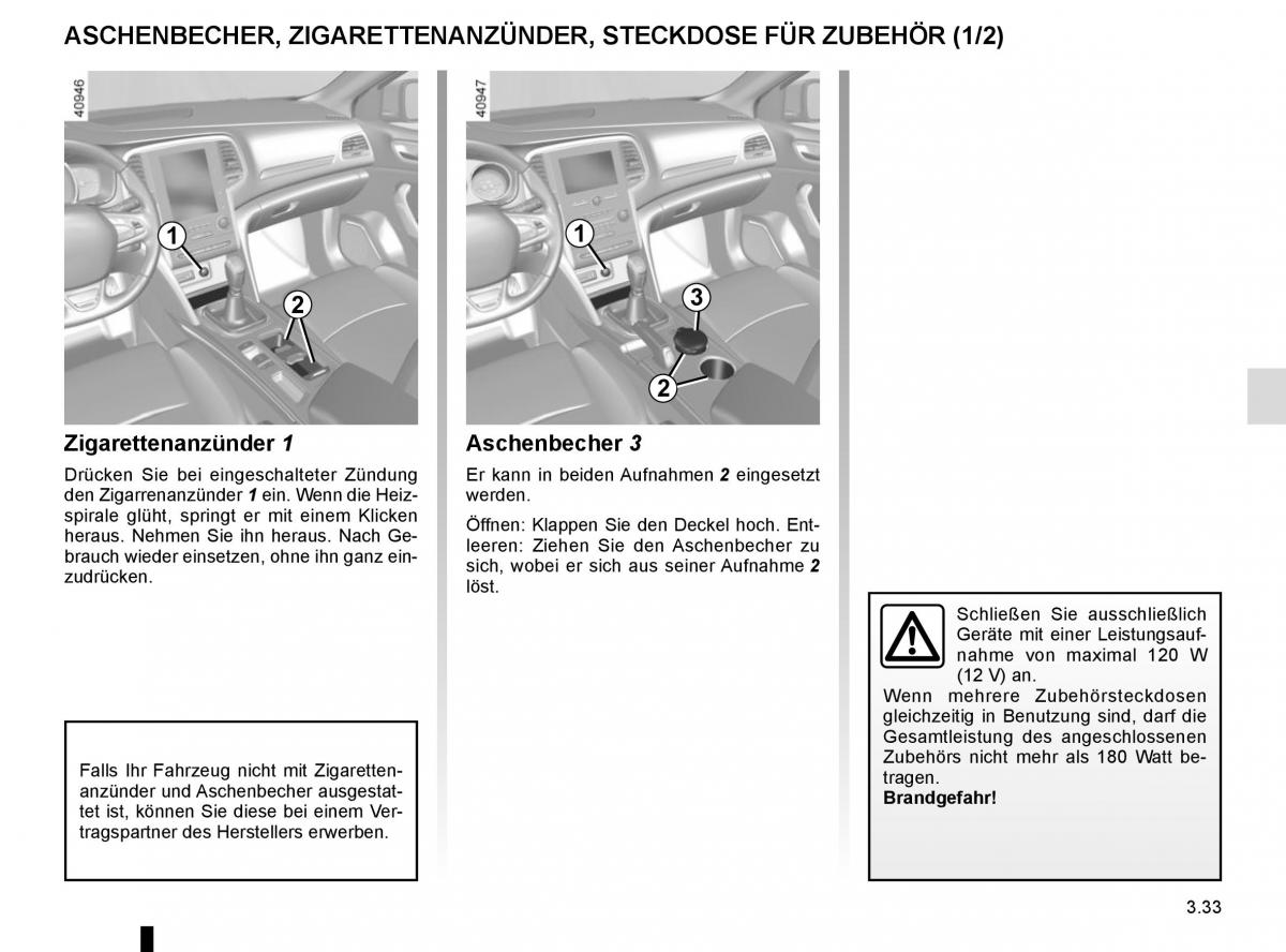 Renault Megane IV 4 Handbuch / page 227