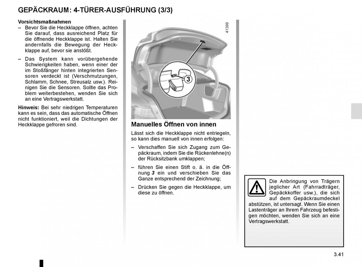 Renault Megane IV 4 Handbuch / page 235