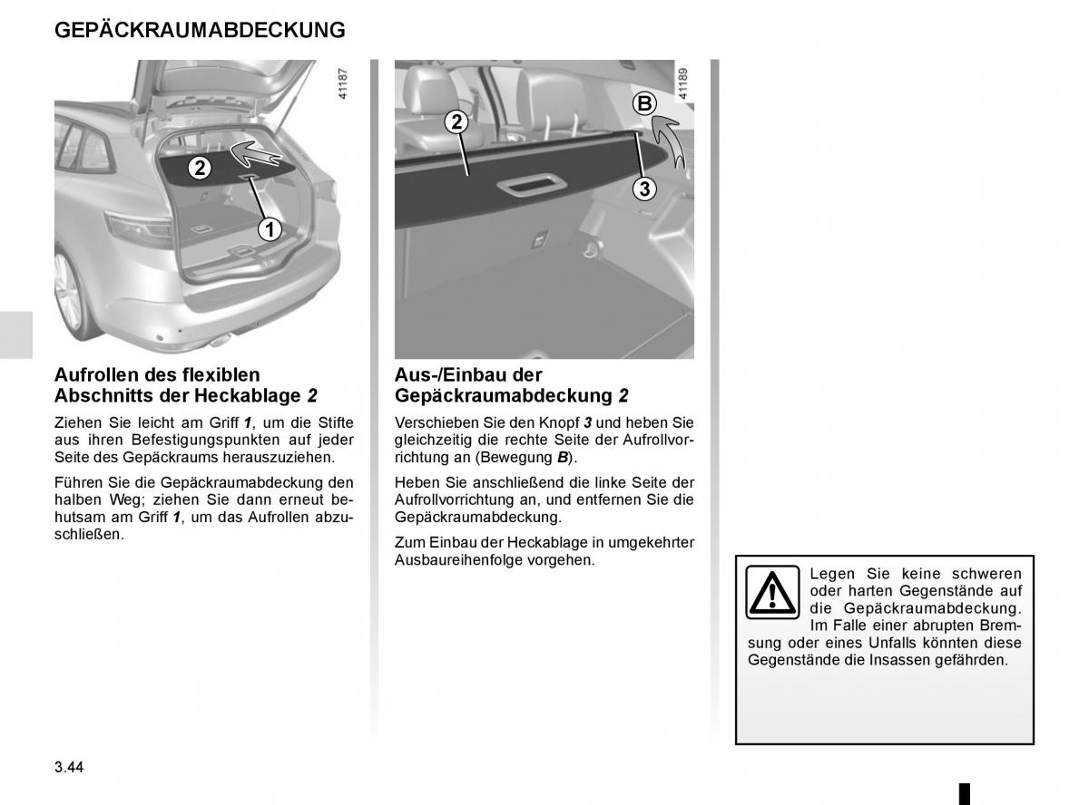 Renault Megane IV 4 Handbuch / page 238