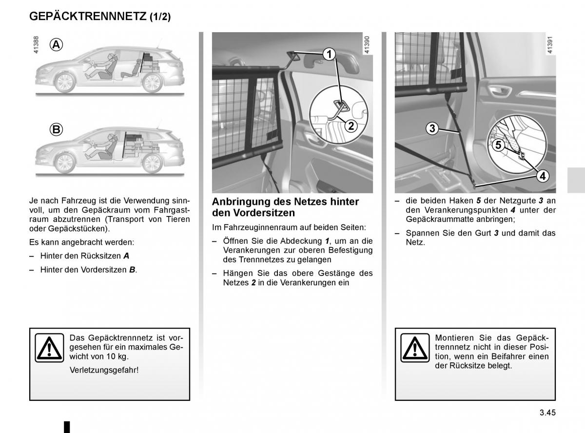 Renault Megane IV 4 Handbuch / page 239