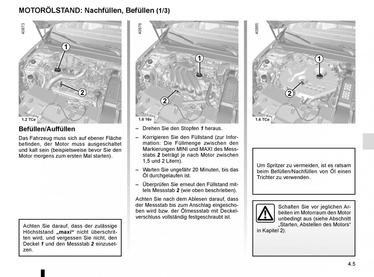 Renault Megane IV 4 Handbuch / page 255