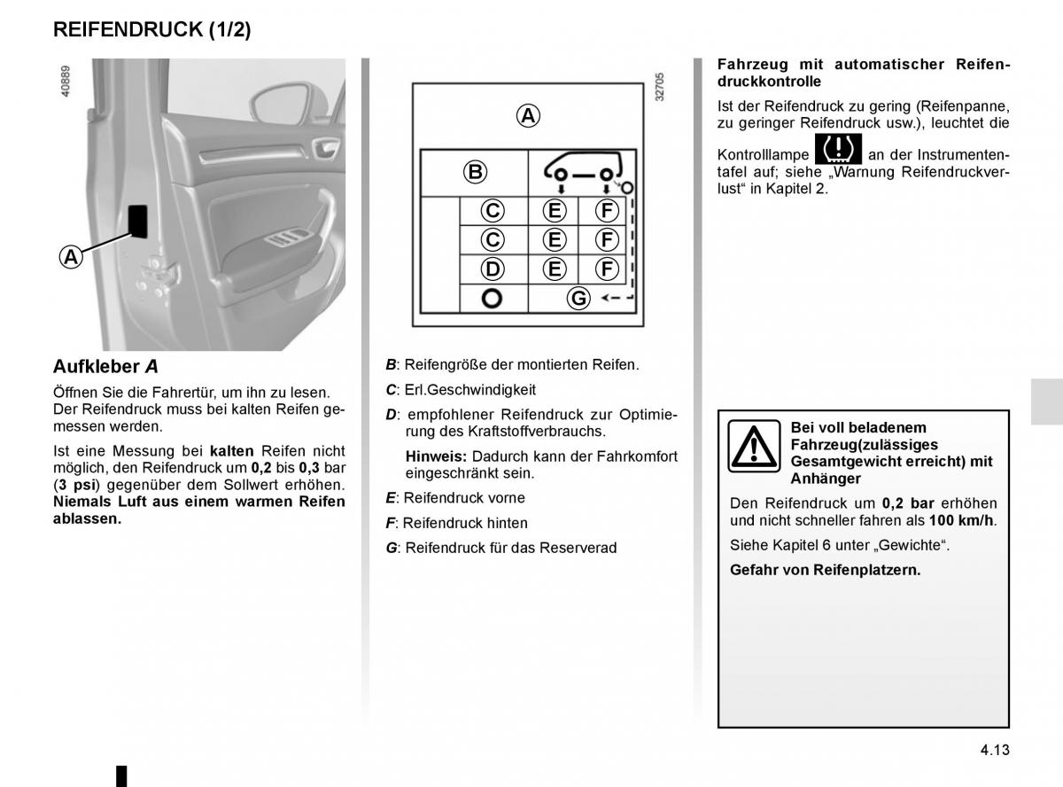 Renault Megane IV 4 Handbuch / page 263