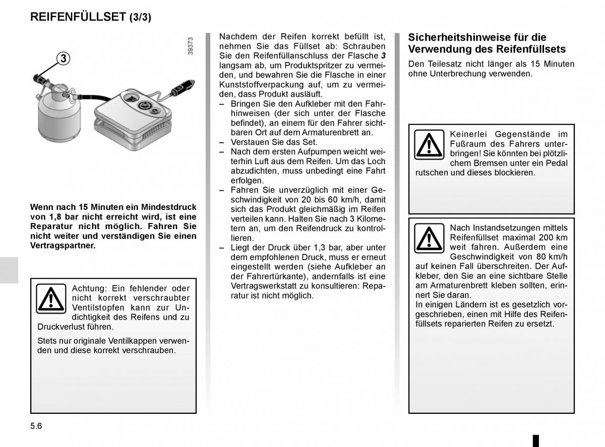 Renault Megane IV 4 Handbuch / page 274