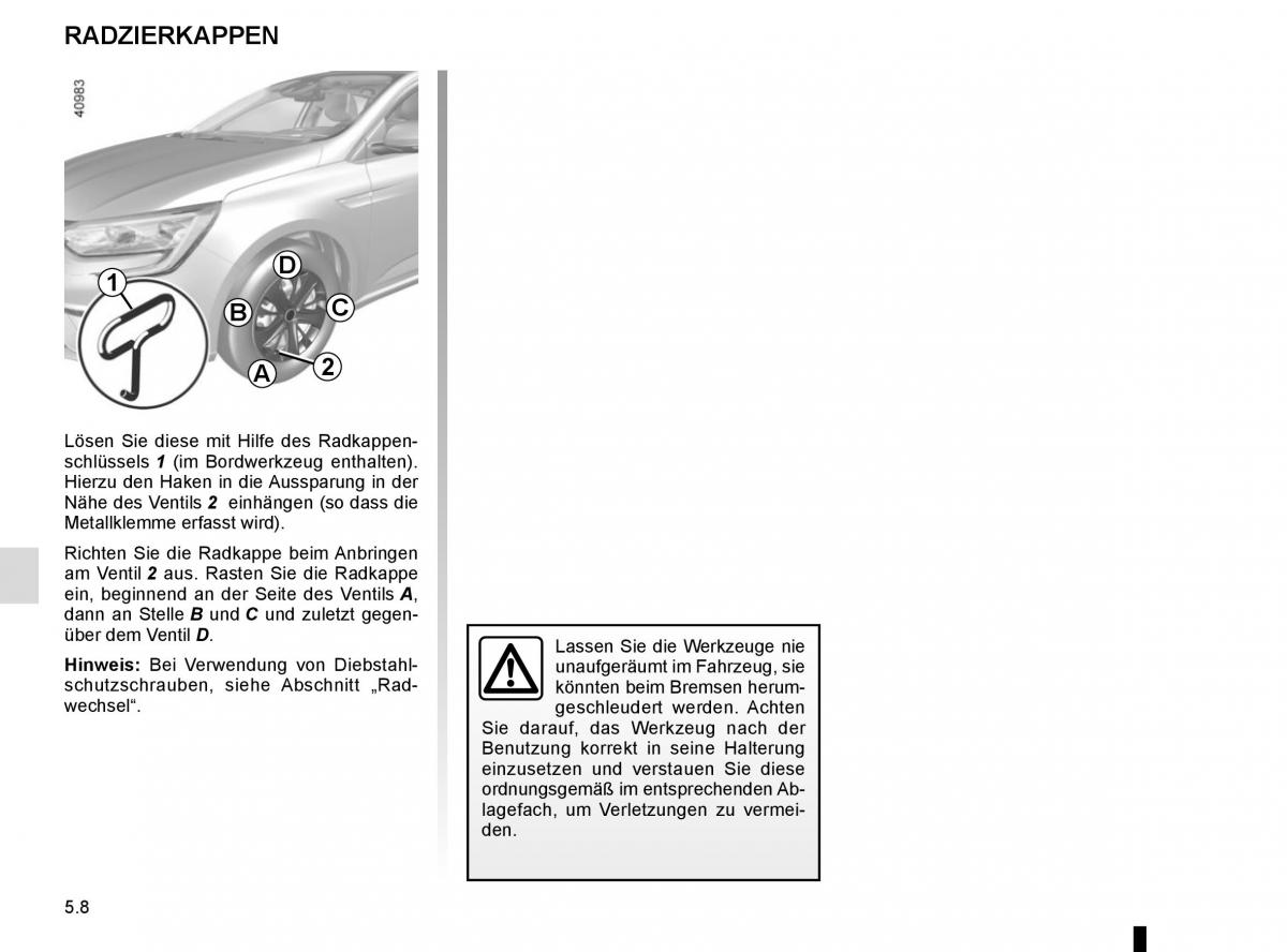 Renault Megane IV 4 Handbuch / page 276