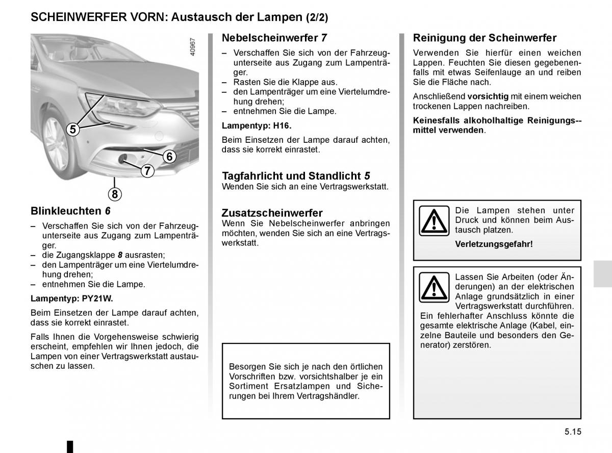 Renault Megane IV 4 Handbuch / page 283