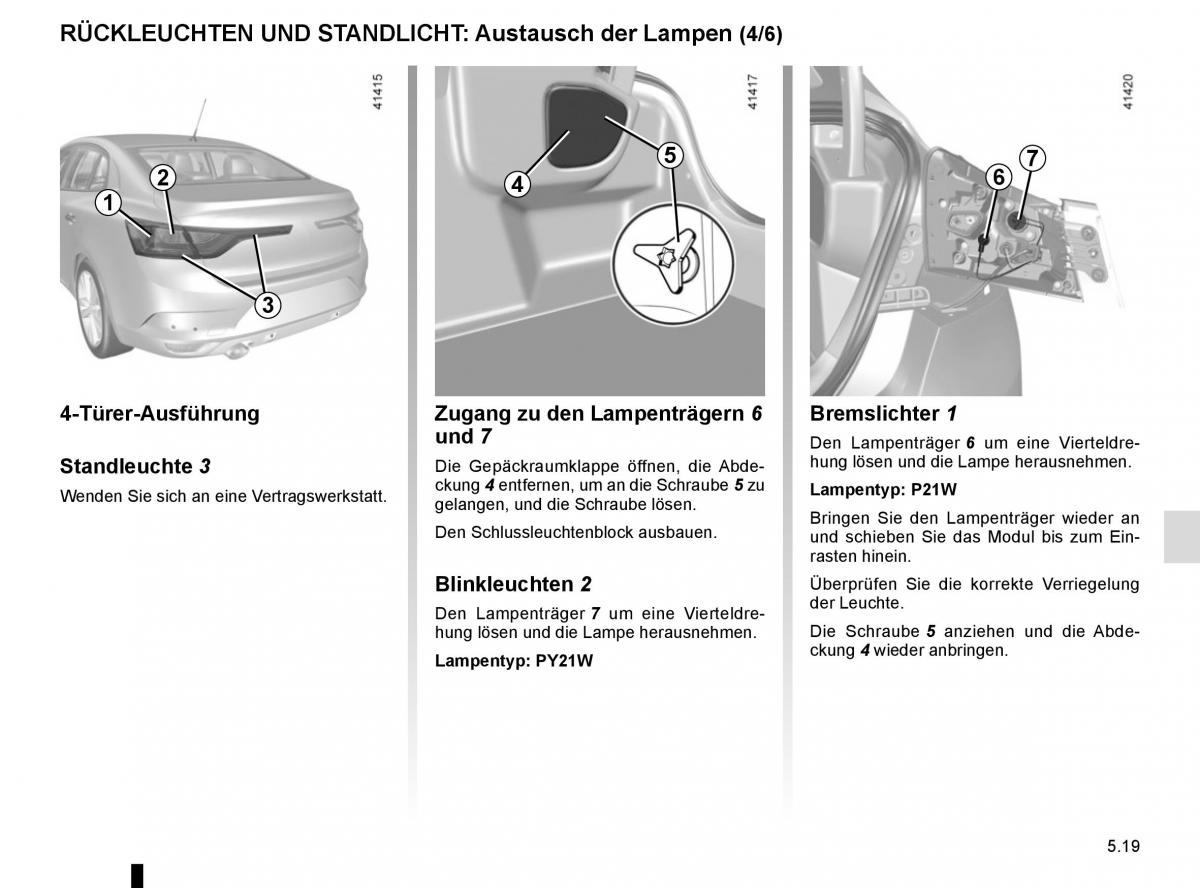 Renault Megane IV 4 Handbuch / page 287