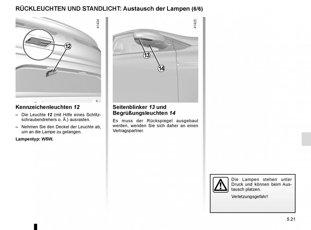 Renault Megane IV 4 Handbuch / page 289