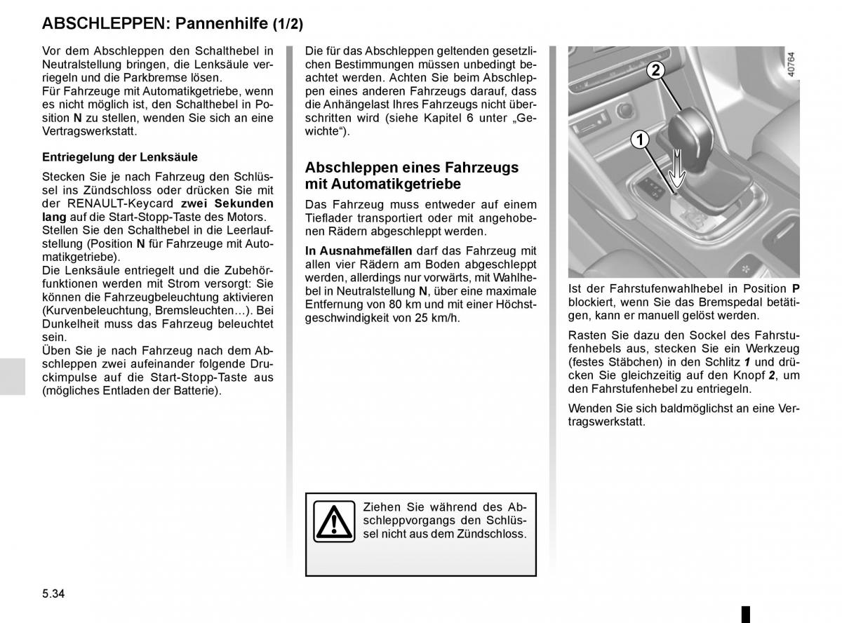 Renault Megane IV 4 Handbuch / page 302