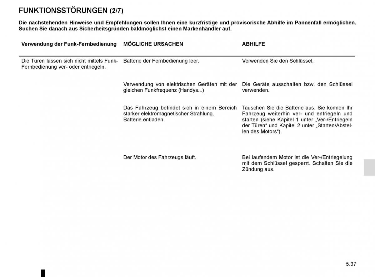 Renault Megane IV 4 Handbuch / page 305