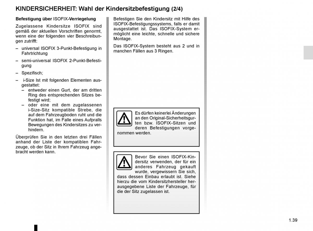 Renault Megane IV 4 Handbuch / page 45