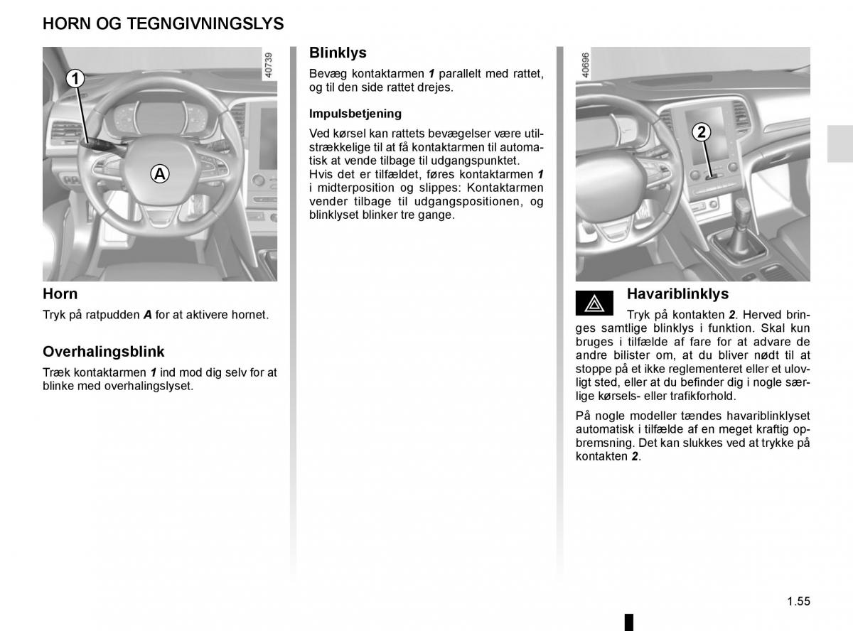 Renault Megane IV 4 Bilens instruktionsbog / page 61