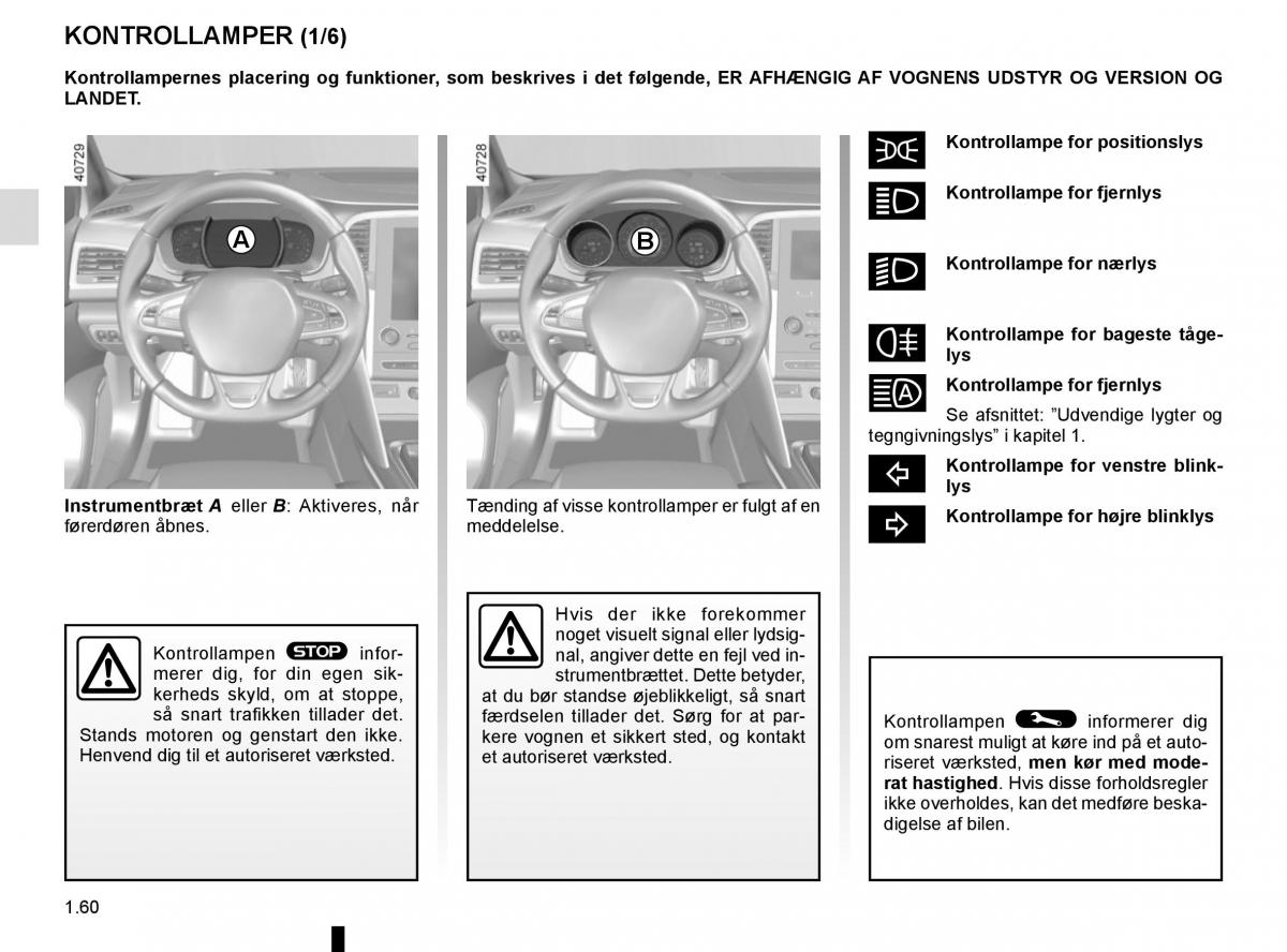 Renault Megane IV 4 Bilens instruktionsbog / page 66