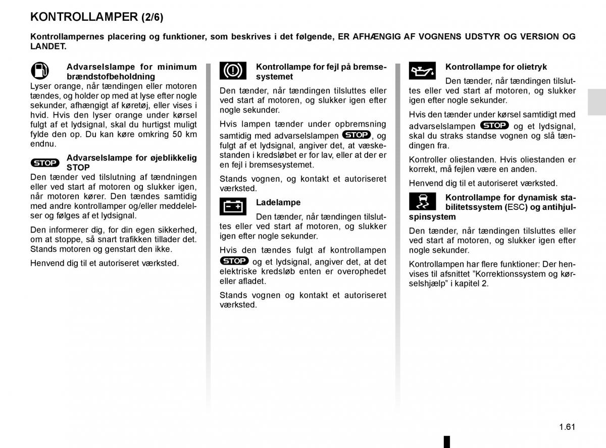 Renault Megane IV 4 Bilens instruktionsbog / page 67