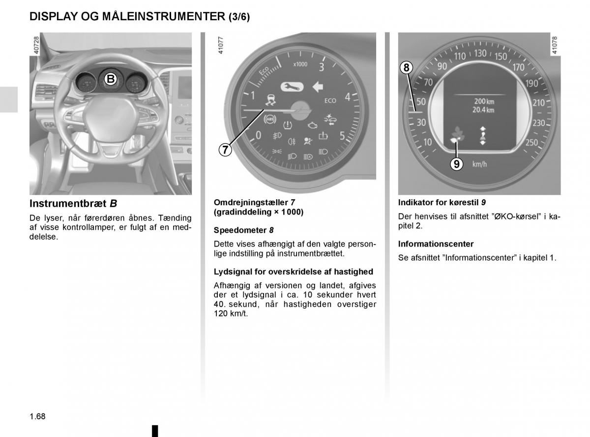 Renault Megane IV 4 Bilens instruktionsbog / page 74