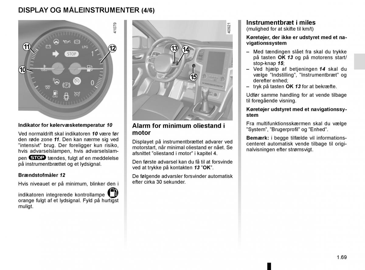 Renault Megane IV 4 Bilens instruktionsbog / page 75