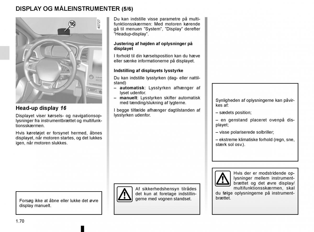 Renault Megane IV 4 Bilens instruktionsbog / page 76