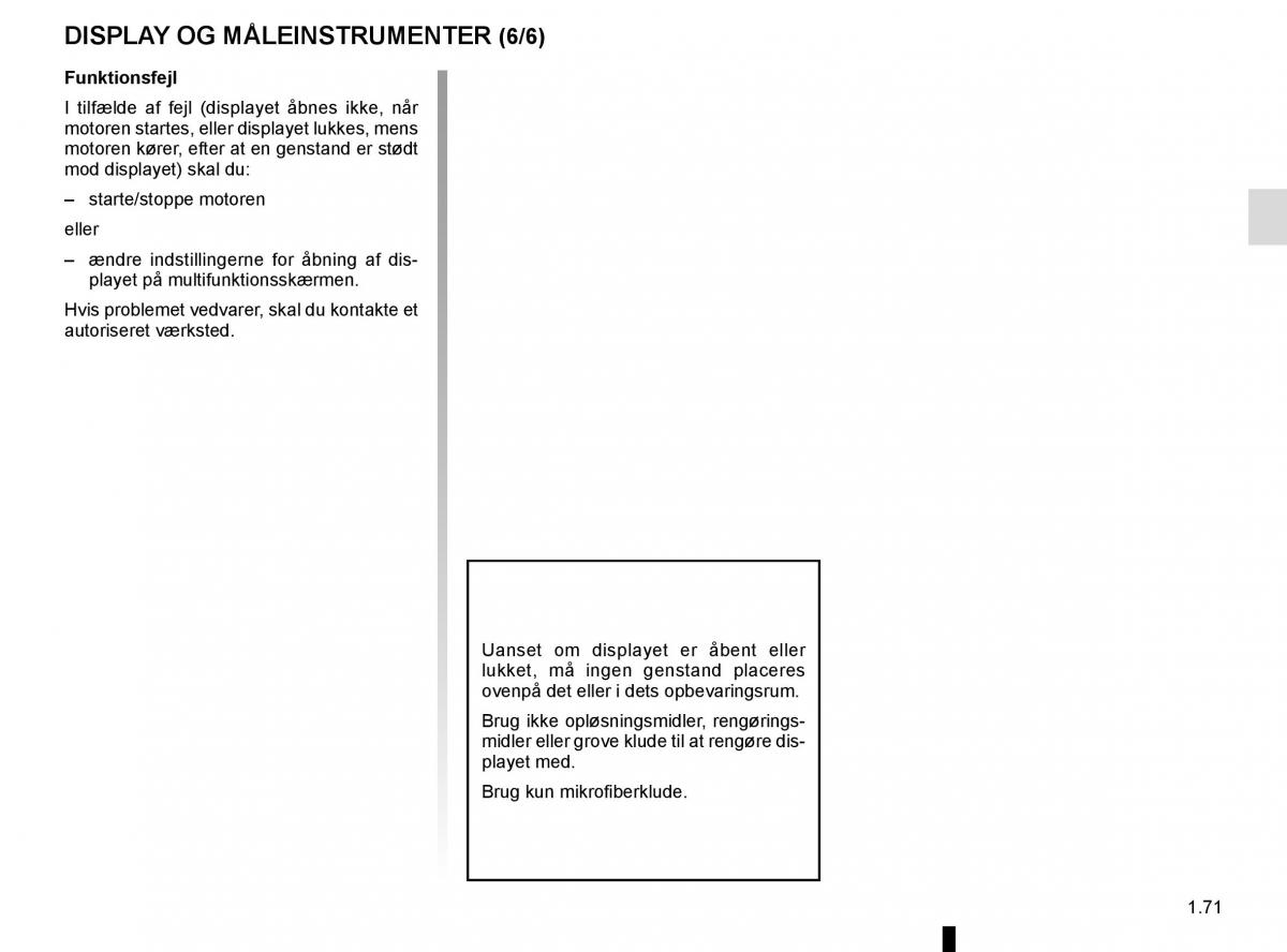 Renault Megane IV 4 Bilens instruktionsbog / page 77