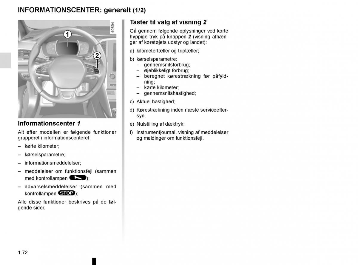 Renault Megane IV 4 Bilens instruktionsbog / page 78