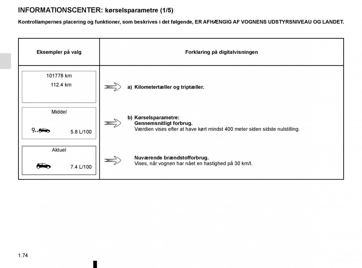 Renault Megane IV 4 Bilens instruktionsbog / page 80