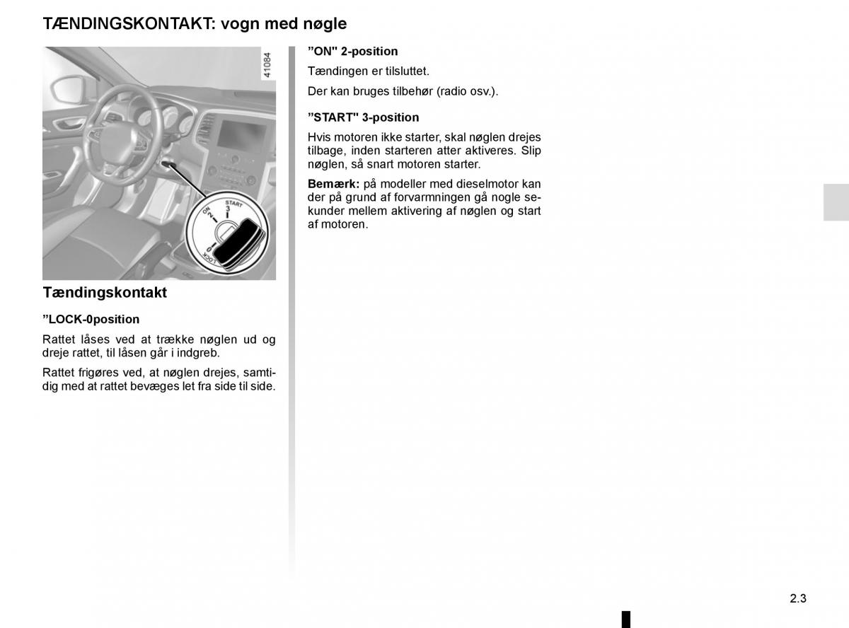 Renault Megane IV 4 Bilens instruktionsbog / page 115