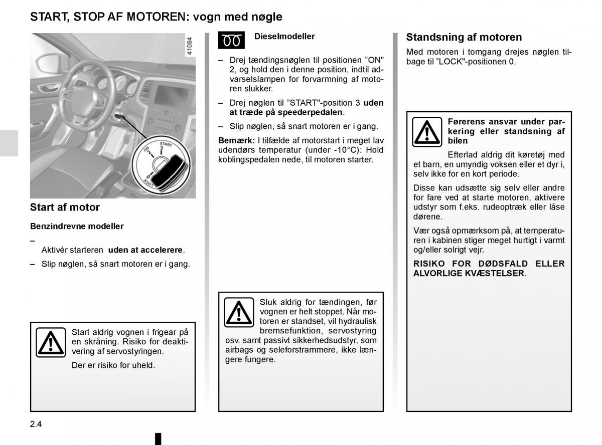 Renault Megane IV 4 Bilens instruktionsbog / page 116