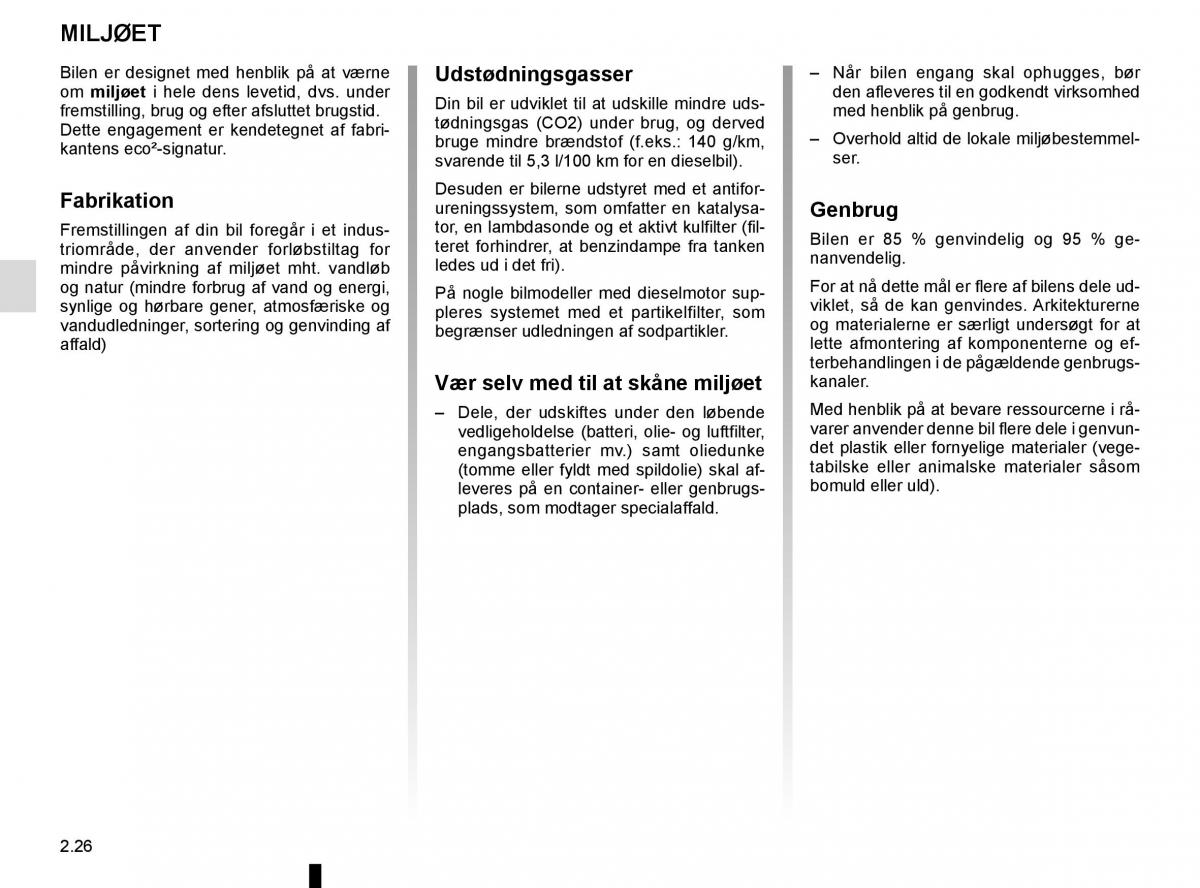 Renault Megane IV 4 Bilens instruktionsbog / page 138