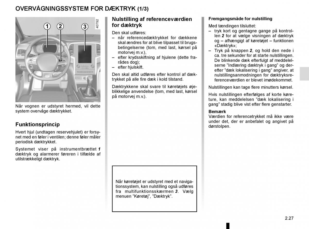 Renault Megane IV 4 Bilens instruktionsbog / page 139