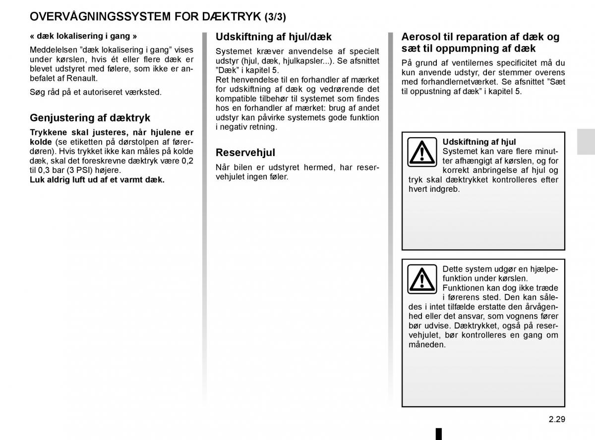 Renault Megane IV 4 Bilens instruktionsbog / page 141