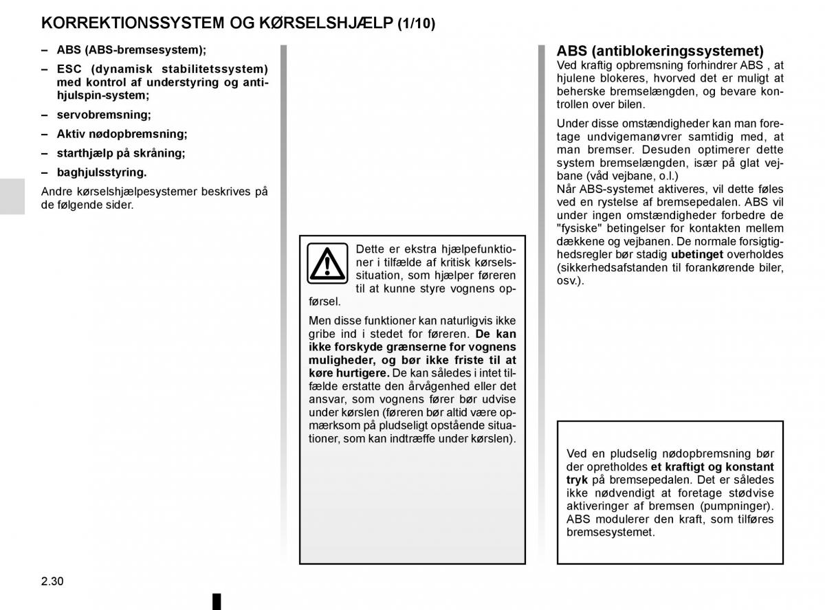 Renault Megane IV 4 Bilens instruktionsbog / page 142