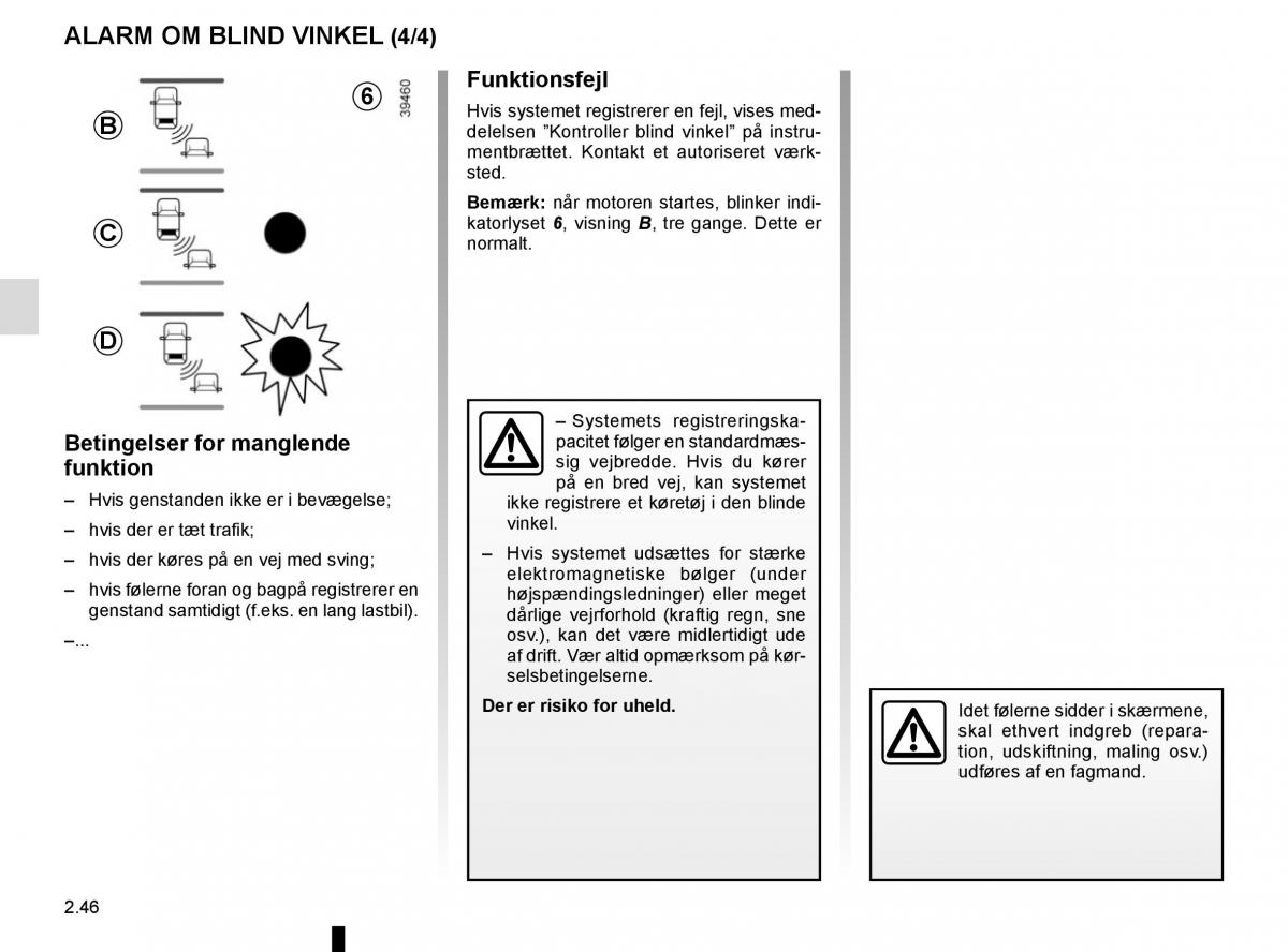 Renault Megane IV 4 Bilens instruktionsbog / page 158