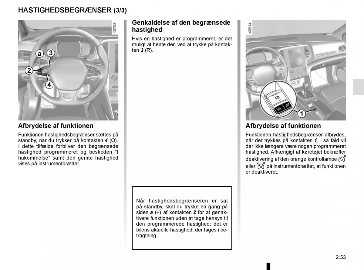 Renault Megane IV 4 Bilens instruktionsbog / page 165