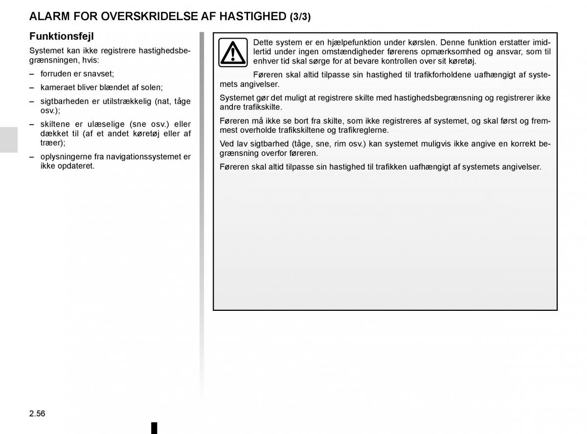 Renault Megane IV 4 Bilens instruktionsbog / page 168