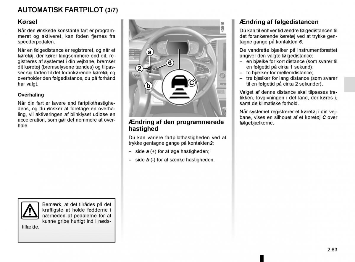 Renault Megane IV 4 Bilens instruktionsbog / page 175